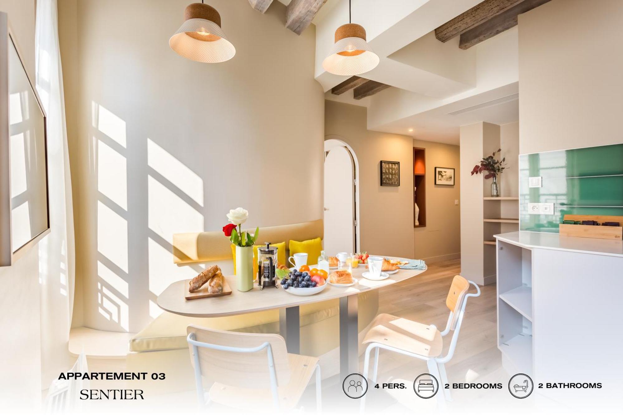 Apartamento Beauquartier - Sentier París Exterior foto